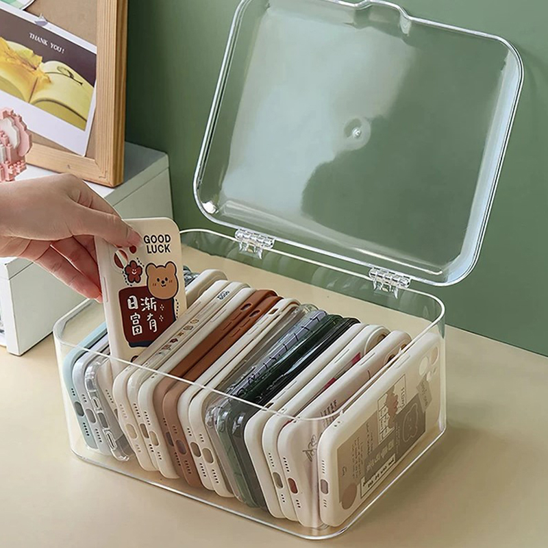 Acrylic Sundries Storage Baske - Face Mask Storage Box reseña y precio