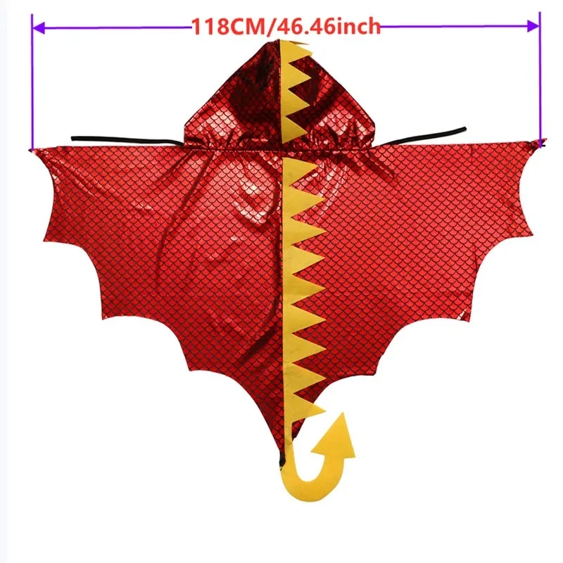 Child Green Dinosaur Cloak wit - Kids Face Mask reseña y precio