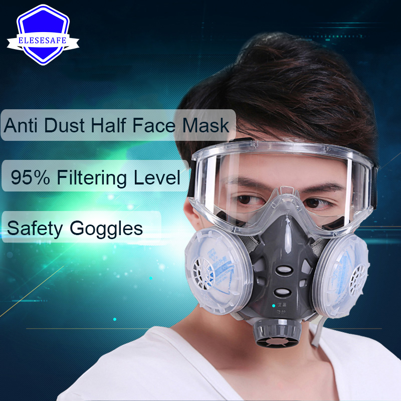 New Anti Dust Mask Full Face R - Dust Mask Construction reseña y precio