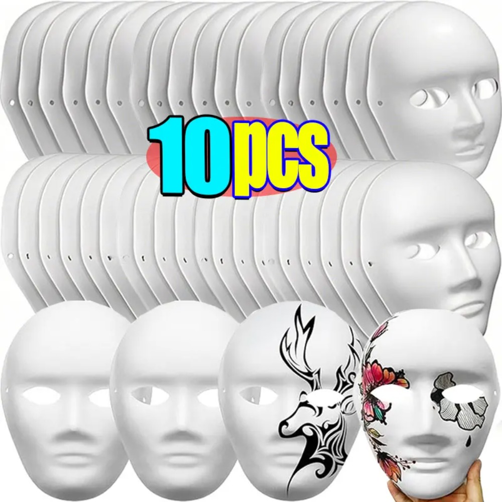 1/10Pcs DIY Full Face Masks Pa - Respirator Half Face reseña y precio