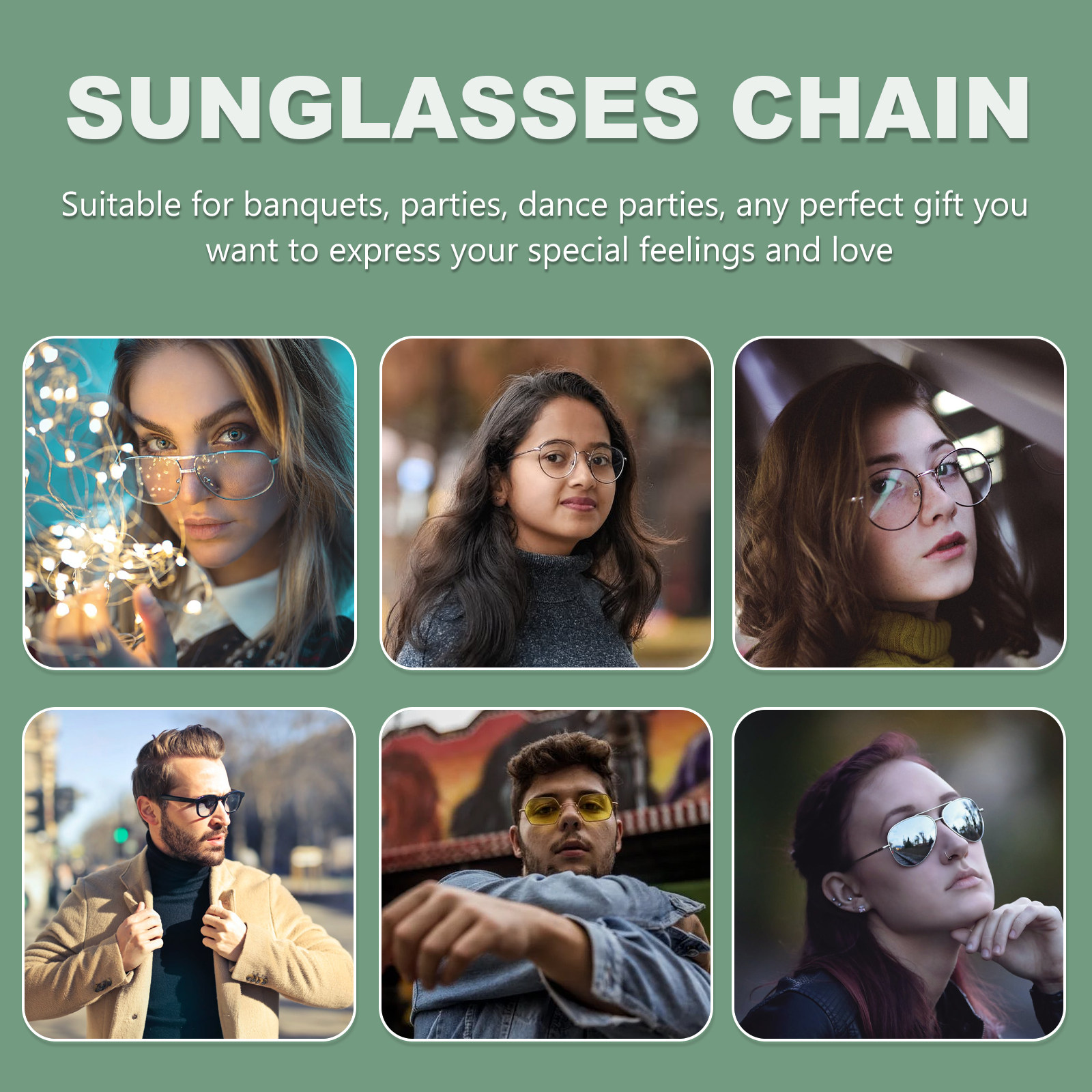 1Pcs Pearl Glasses Chain Styli - Mask Chain Holder reseña y precio