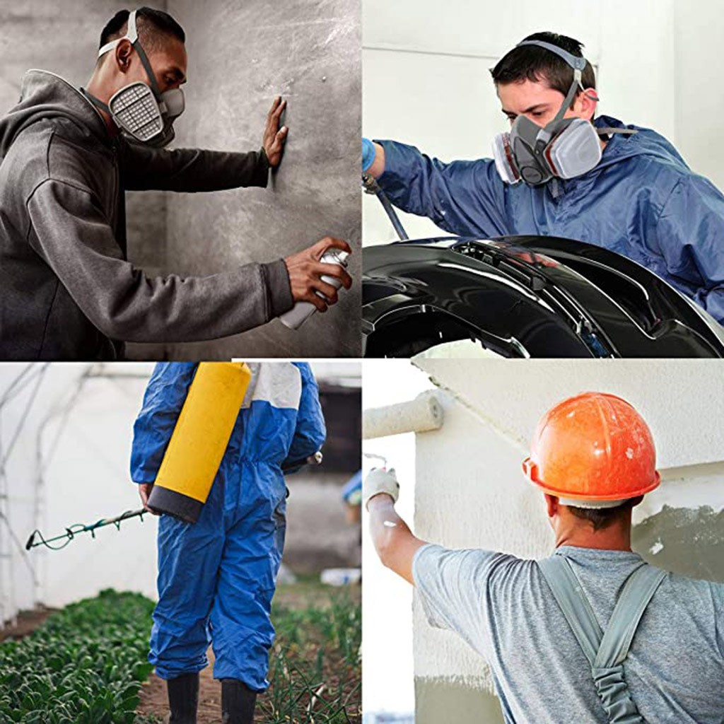 Face Dust Respirator Industria - Respirator Half Face reseña y precio