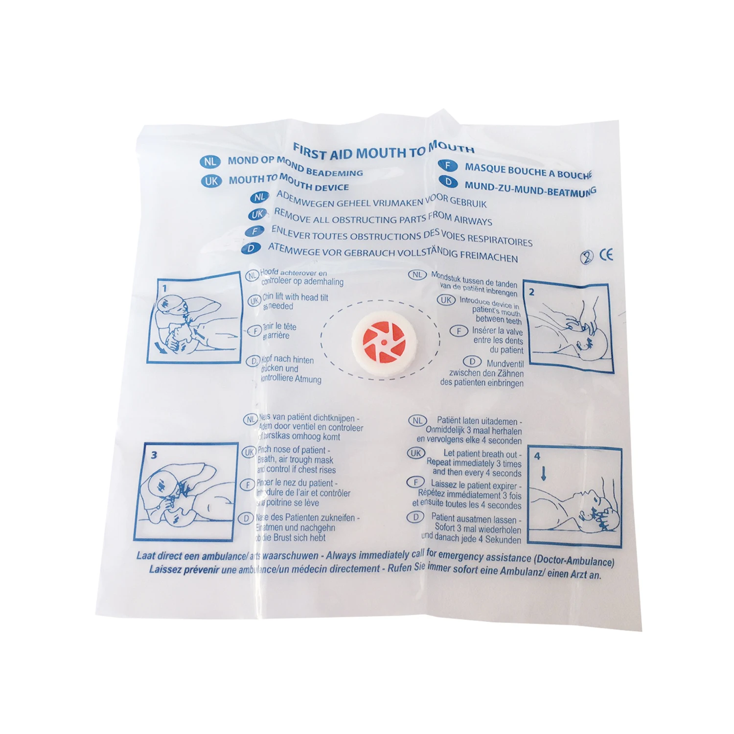 Manufacturer Mouth to Mouth Br - Disposable Mask Blue reseña y precio