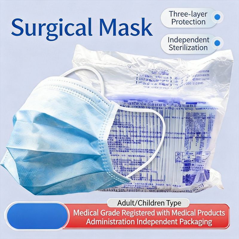 100/200pcs Nipah Virus Persona - Disposable Surgical Mask reseña y precio