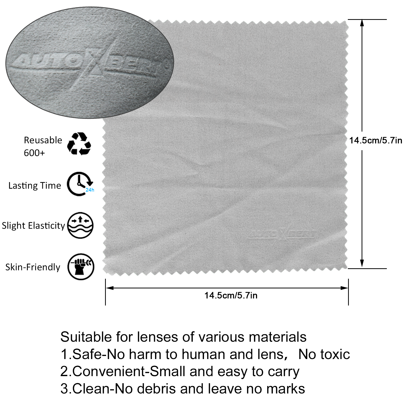 Reusable Anti-Fog Lens Wipes A - Cloth Face Mask Washable reseña y precio