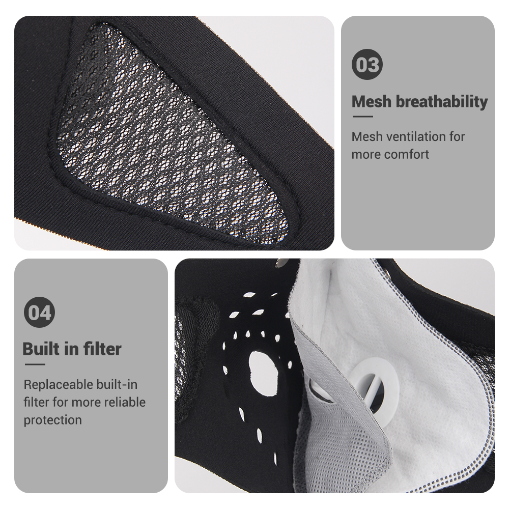 Motorcycle Mask Summer Breatha - Anti Pollution Mask reseña y precio