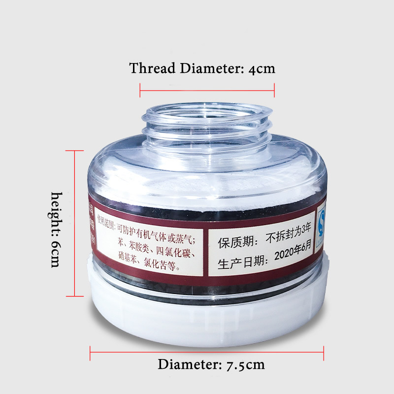 1pcs RD40 40mm Round Gas Mask  - Dust Mask Construction reseña y precio