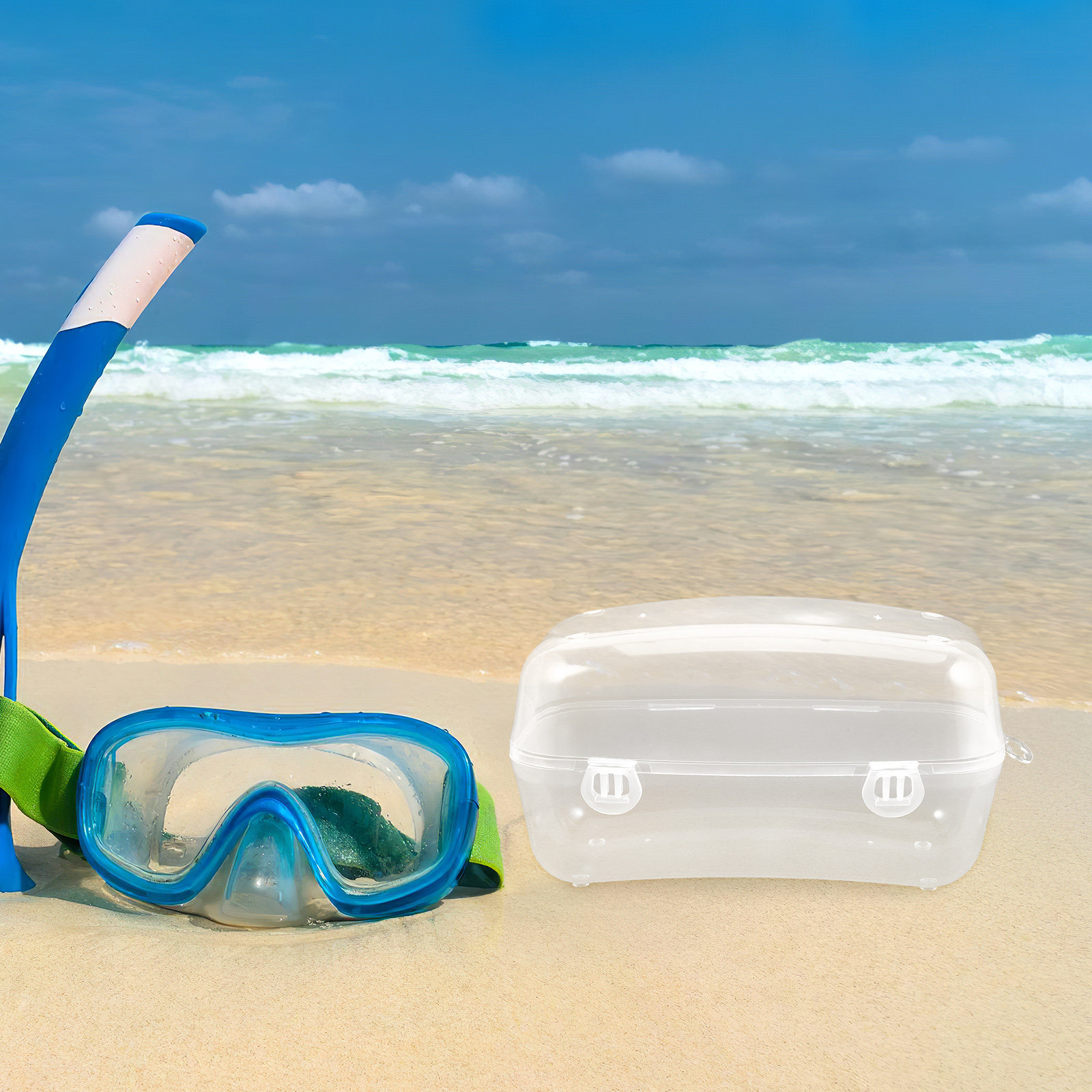 Diving Masks Case Hard Shell C - Mask Case Hard Shell reseña y precio