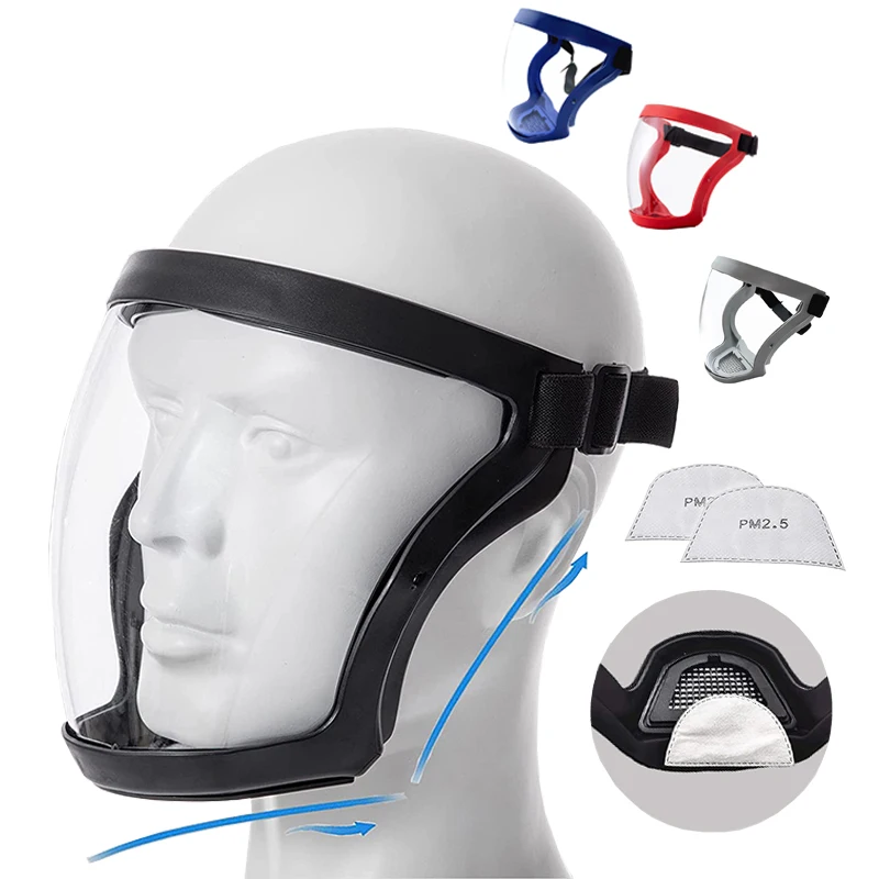 Protective Full Face Shield Ma - Anti Pollution Mask reseña y precio