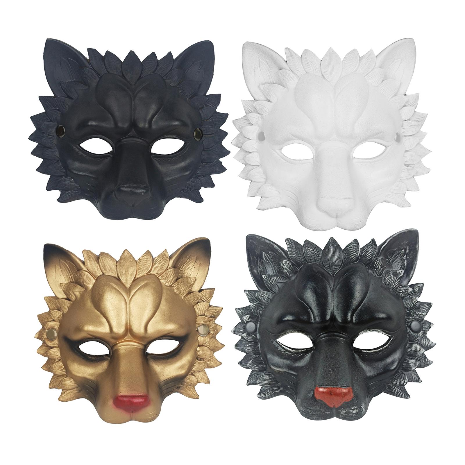 Lion Mask Half Face Decorative - Respirator Half Face reseña y precio