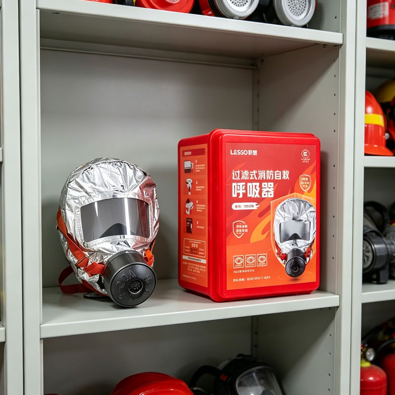 Mask Gas Filtering Self-rescue - Kn95 Respirator Mask reseña y precio