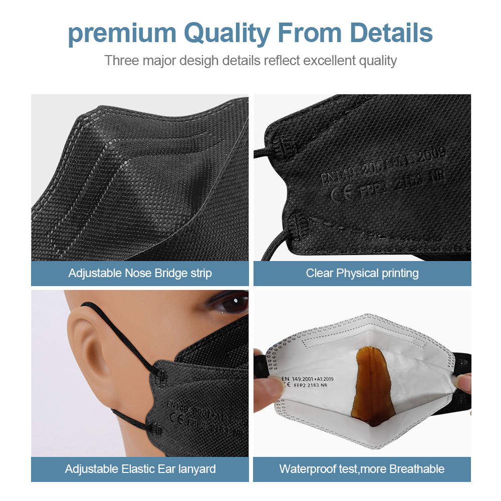Adult Fish Shape Certified KN9 - Kn95 Respirator Mask reseña y precio