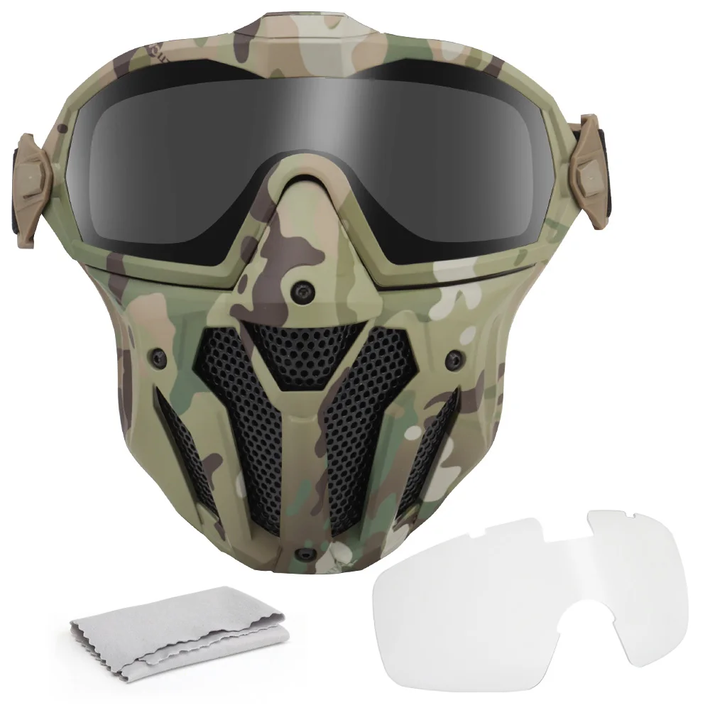 Tactical Airsoft Paintball Fac - Anti Pollution Mask reseña y precio
