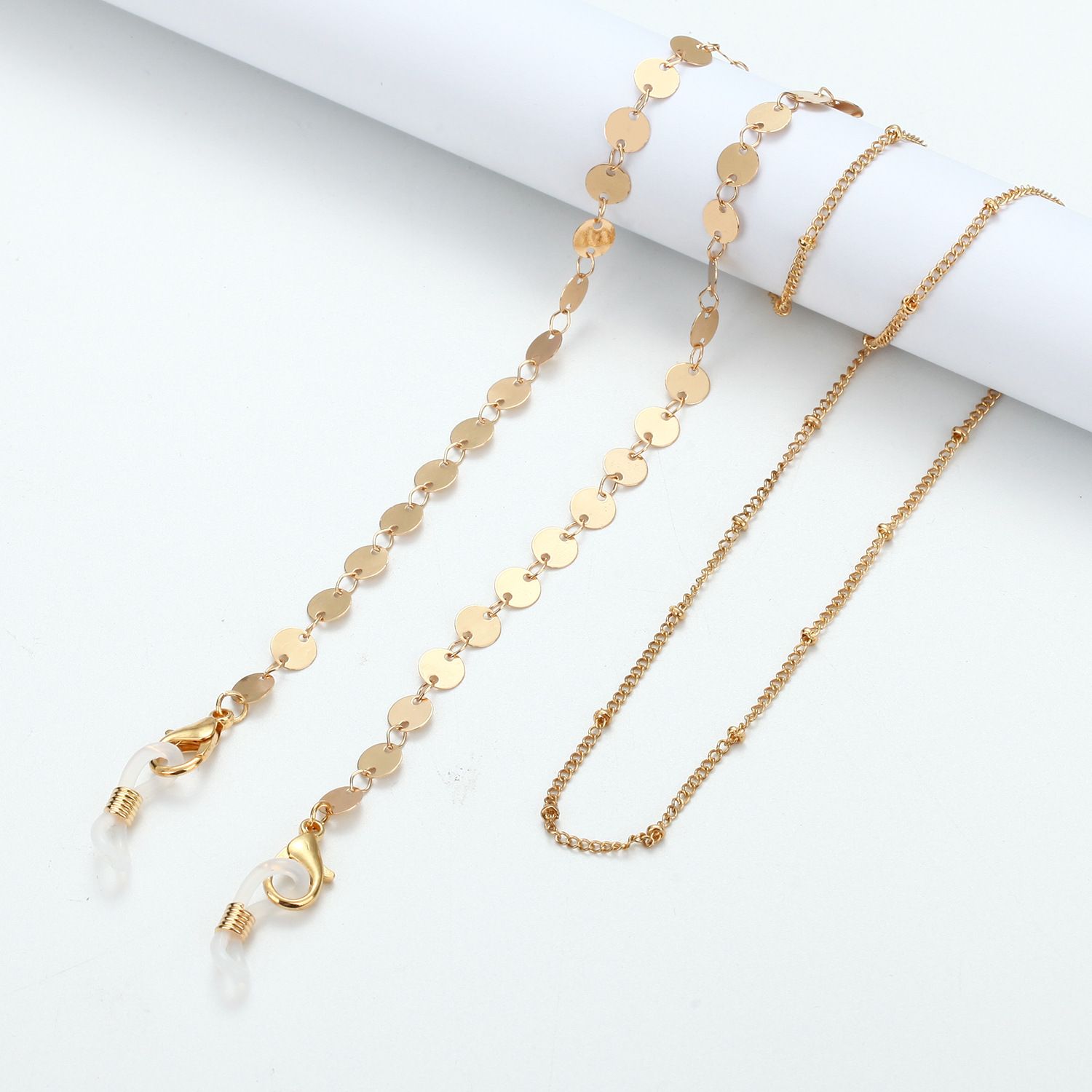 Jewelry Disc Metal Pearl Hangi - Mask Chain Holder reseña y precio