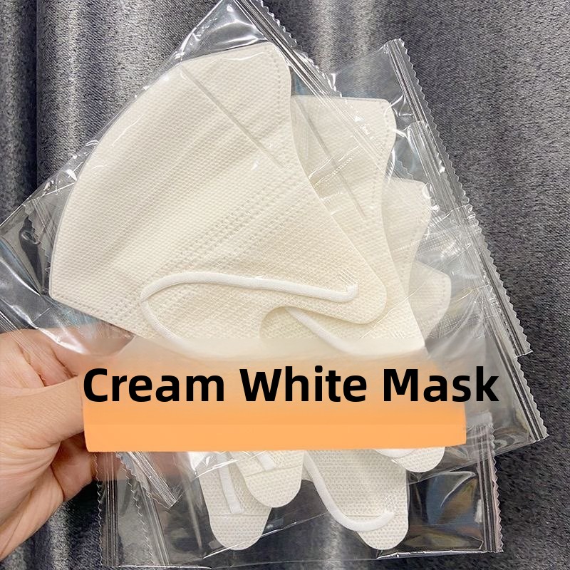 Milk White Breathable Thin Ste - Disposable Surgical Mask reseña y precio