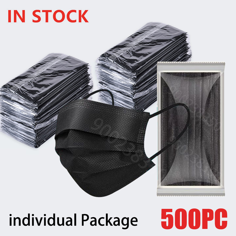 50-500pcs Black Disposable Cer - Disposable Surgical Mask reseña y precio