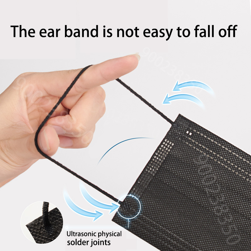 50-500pcs Black Disposable Cer - Disposable Surgical Mask reseña y precio