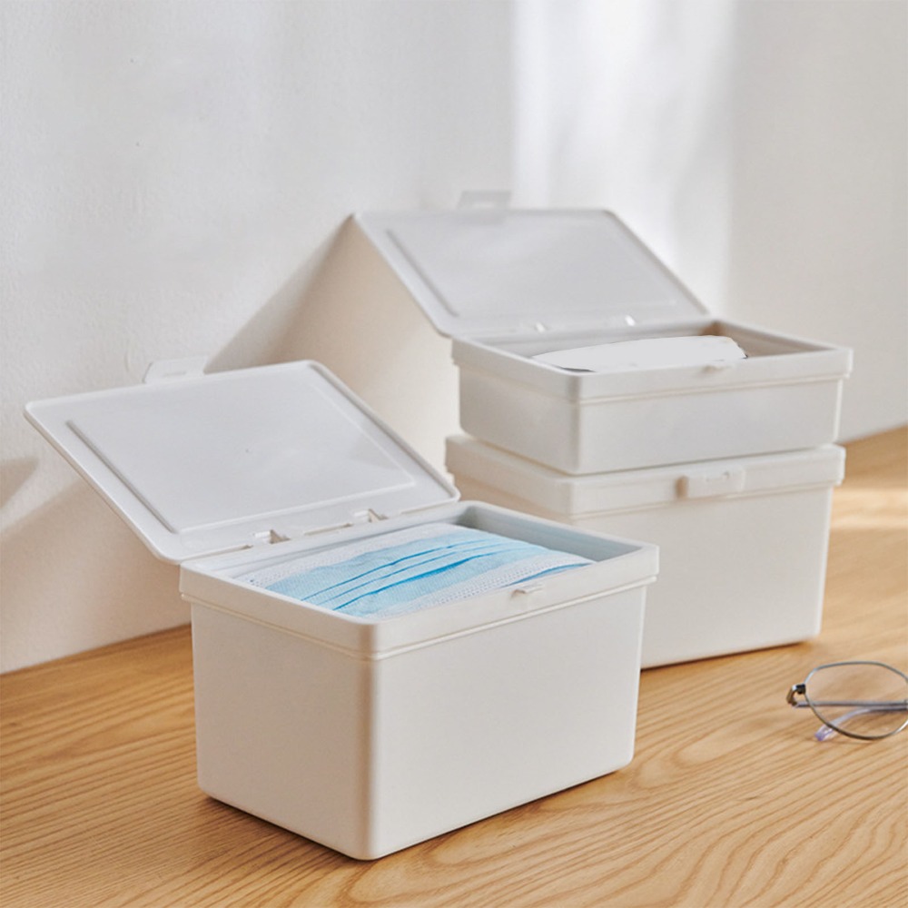 Large Capacity Face Cover Disp - Face Mask Storage Box reseña y precio
