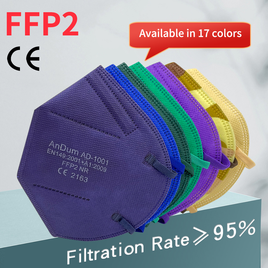 10PCS FFP2 Mask CE Approved Fi - Anti Pollution Mask reseña y precio