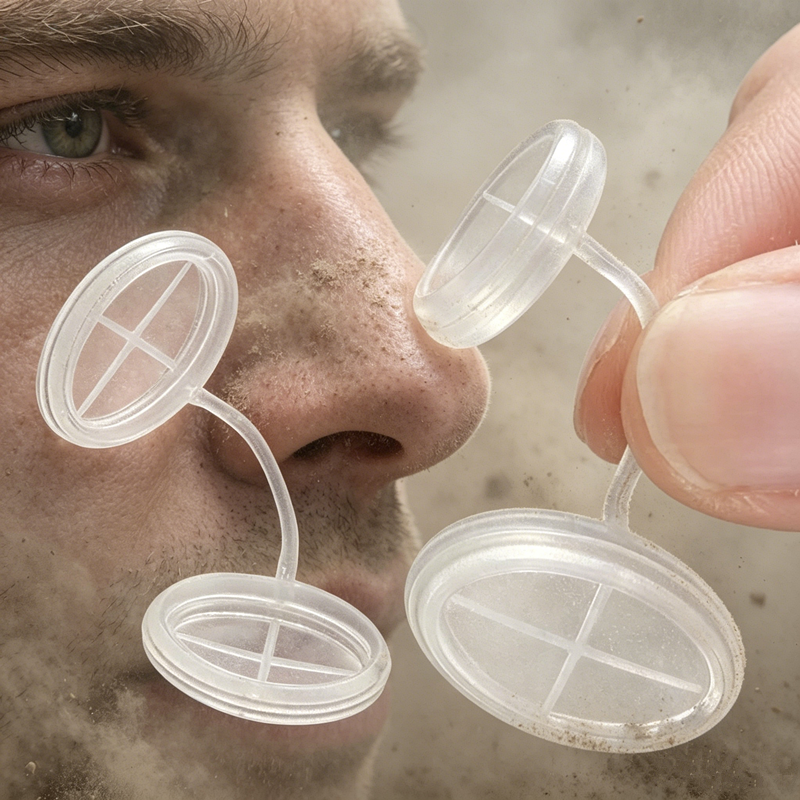 4 Pairs/1 Set Disposable Invis - Anti Pollution Mask reseña y precio
