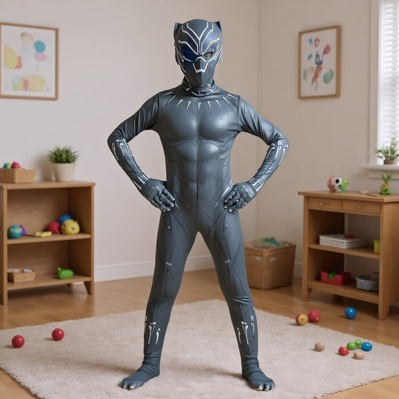 3-12Y Boy's Black leopard Cost - Black Face Mask Pack reseña y precio