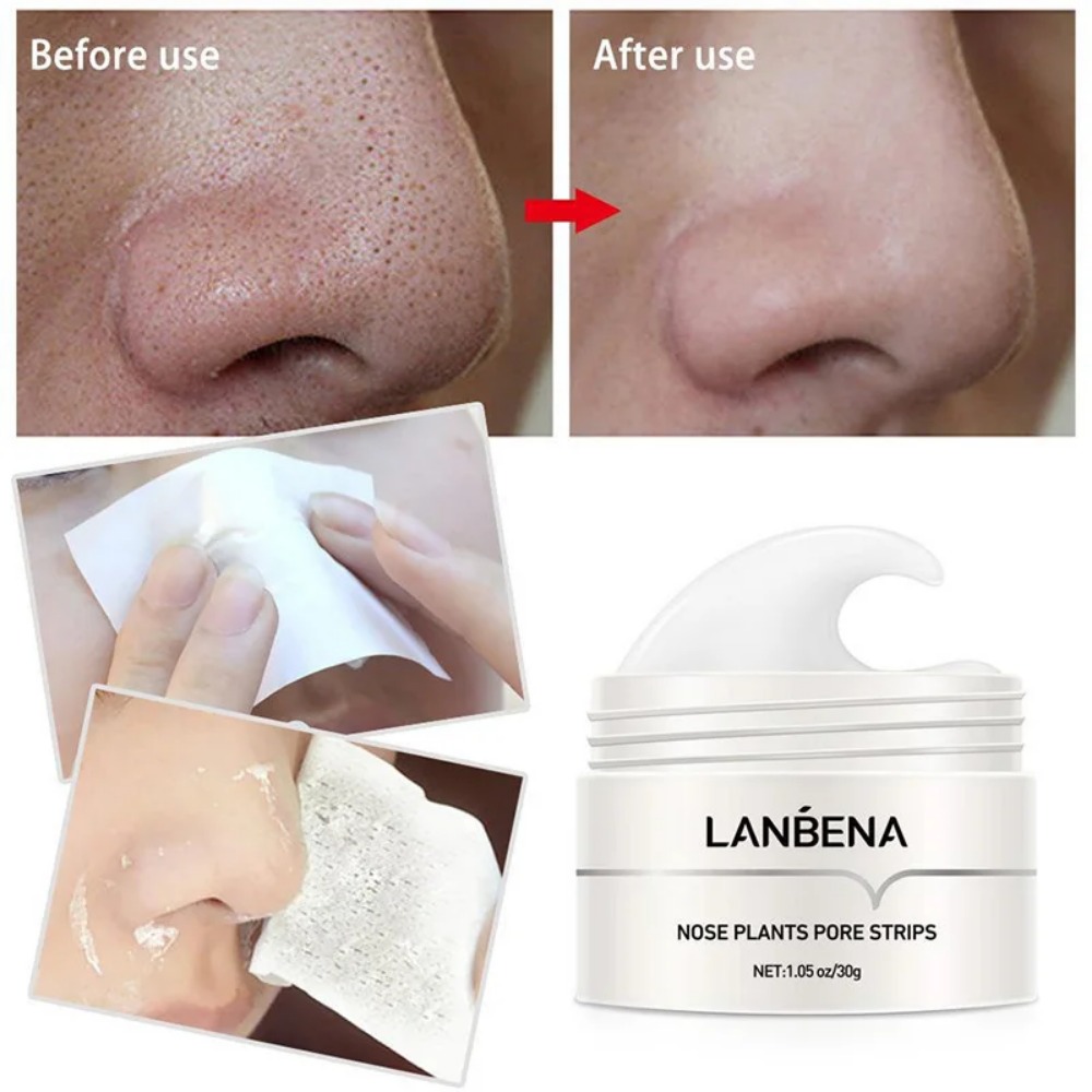 Nose Blackhead Remover Cream P - Black Face Mask Pack reseña y precio