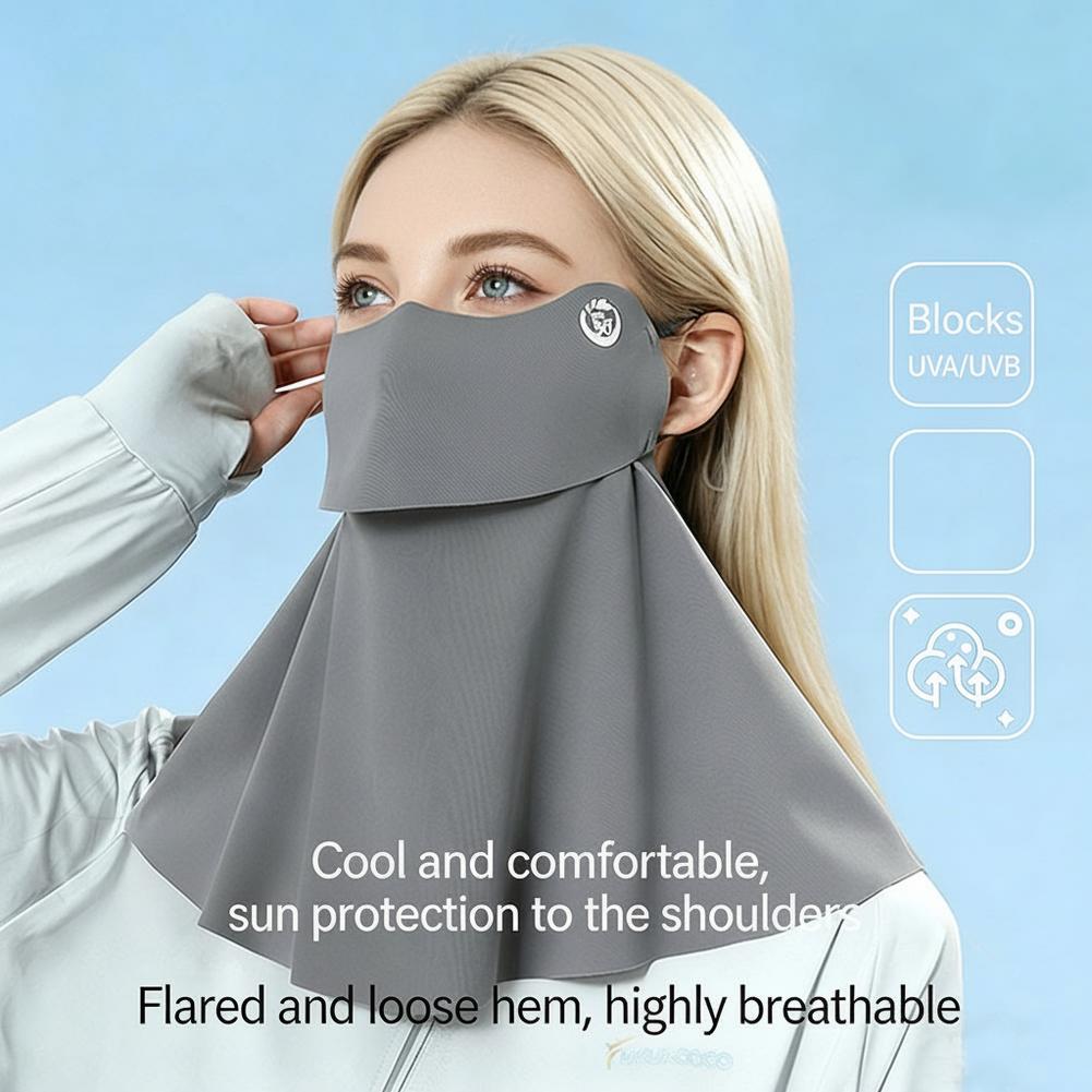 UPF50+ Cooling Sun Protection  - Sports Mask Breathable reseña y precio
