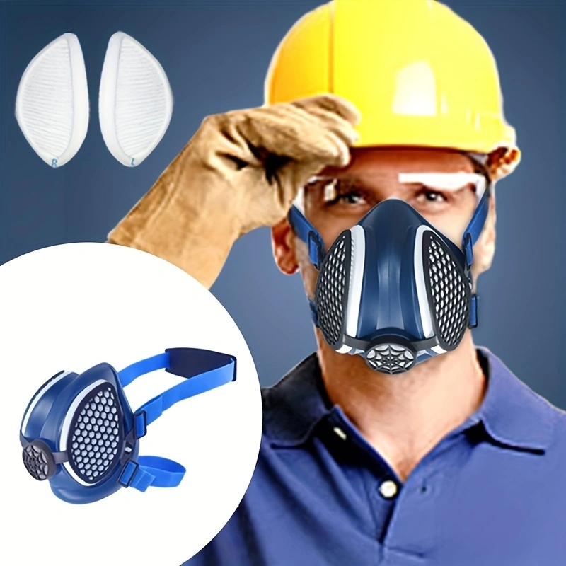 Silicone Half Mask Respirator  - Kn95 Respirator Mask reseña y precio