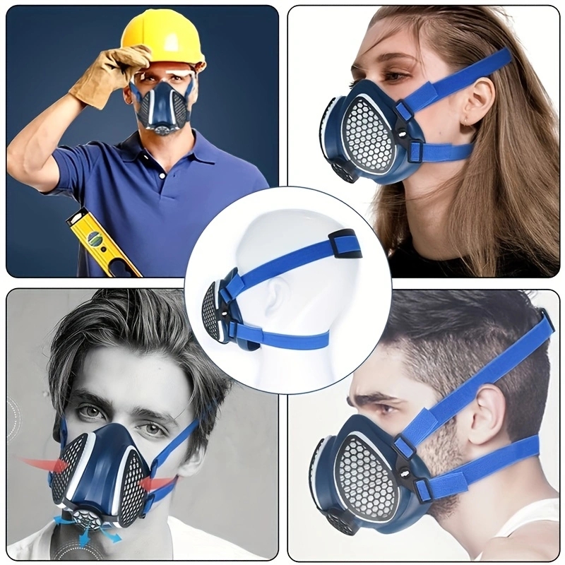 Silicone Half Mask Respirator  - Kn95 Respirator Mask reseña y precio