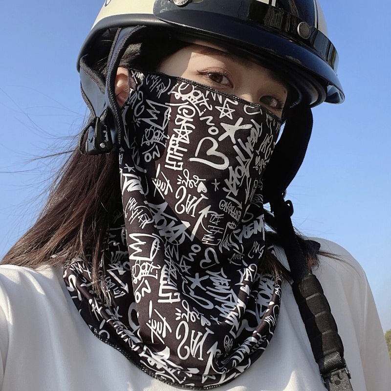 Full Face Cycling Mask Ice Sil - Sports Mask Breathable reseña y precio