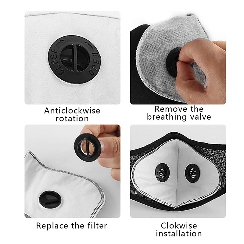 Cycling Dustproof PM2.5 Active - Dust Mask Construction reseña y precio