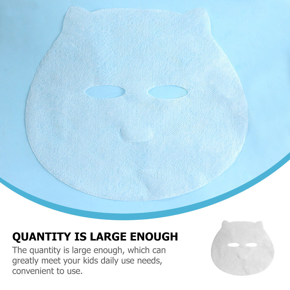 100pcs Baby Mask Paper Facial  - Kids Face Mask reseña y precio