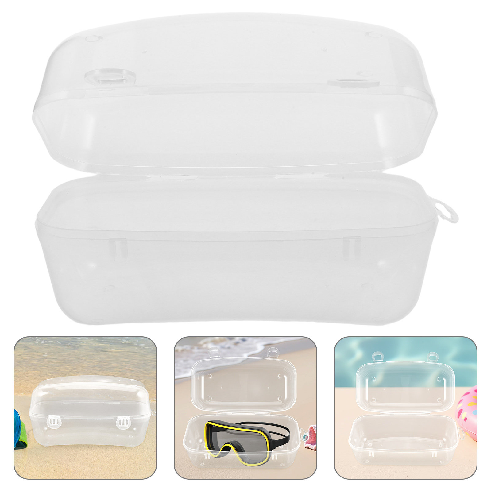Portable Hard Shell Diving Mas - Mask Case Hard Shell reseña y precio