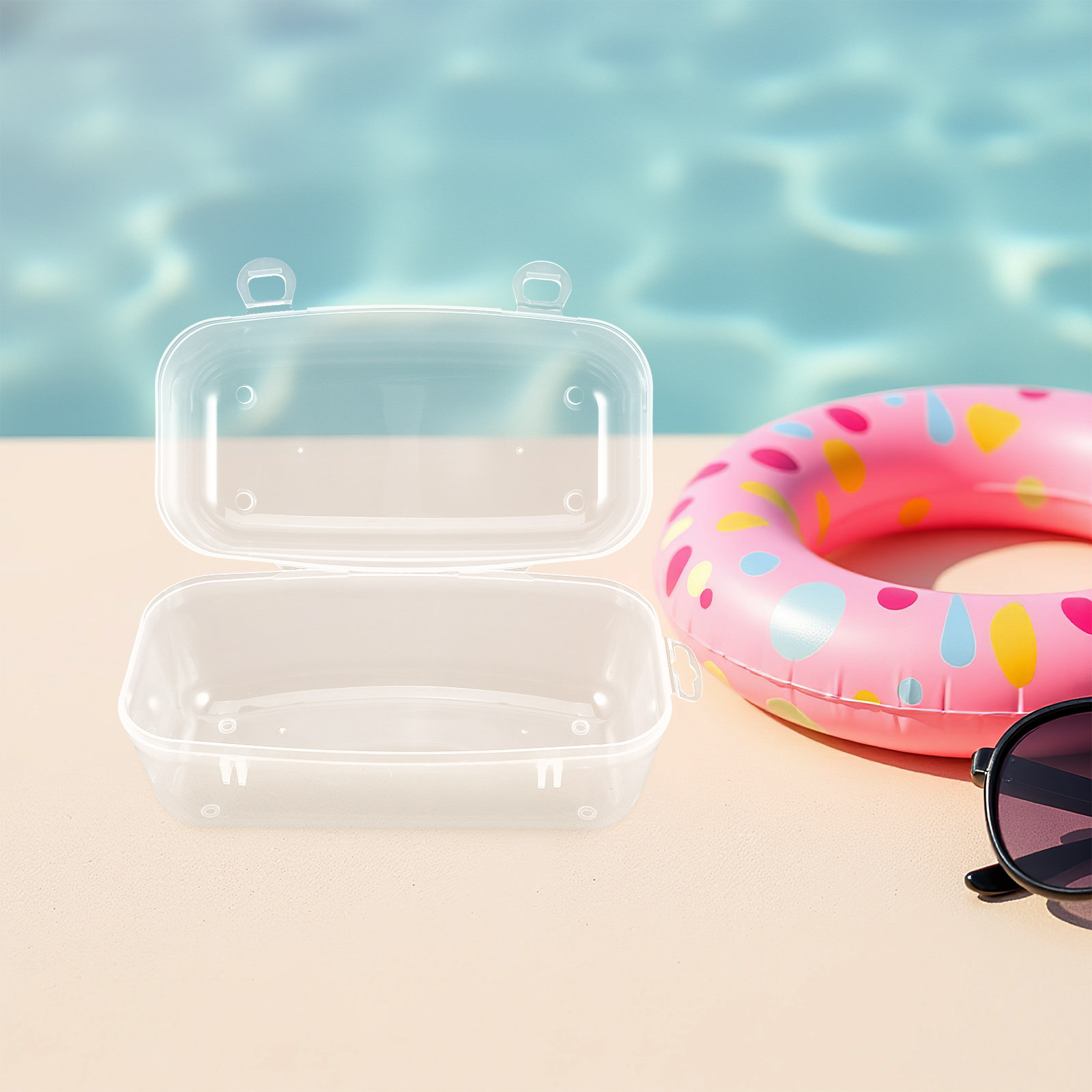 Portable Hard Shell Diving Mas - Mask Case Hard Shell reseña y precio