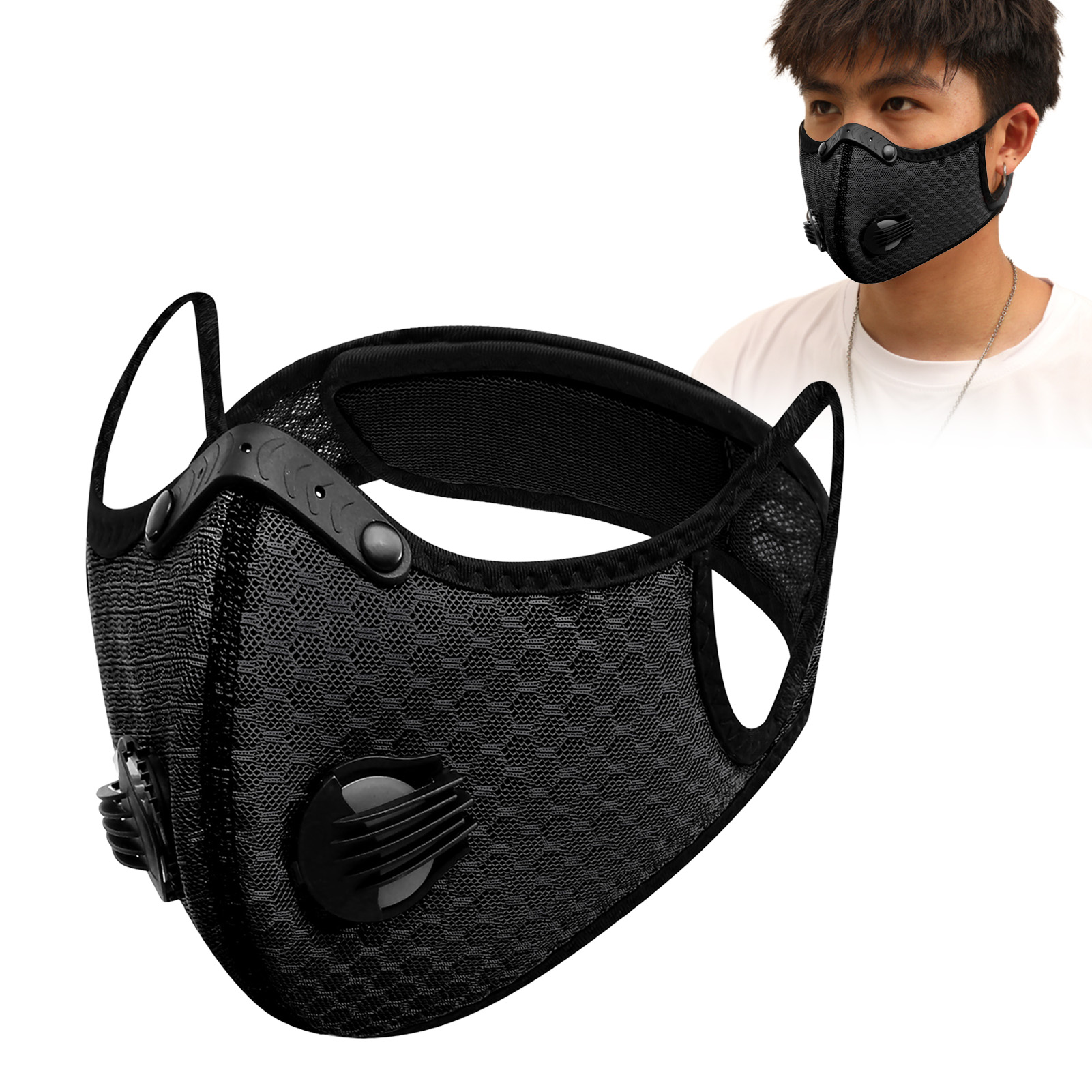 Unisex Windproof Riding Mask A - Anti Pollution Mask reseña y precio