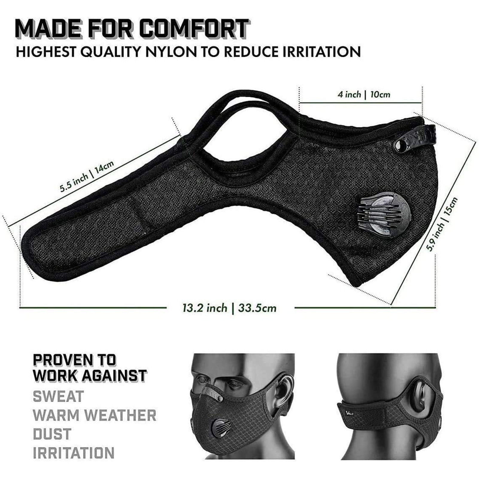Unisex Windproof Riding Mask A - Anti Pollution Mask reseña y precio
