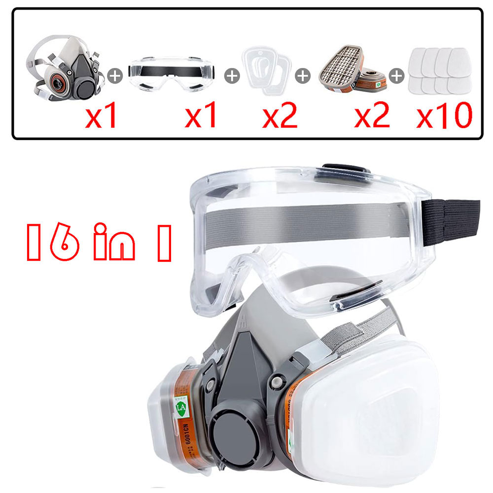 Gas Mask 6200 Set Vehicle Pain - Face Mask Storage Box reseña y precio