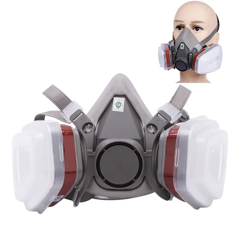 6200 7 in1 Gas Mask Gas-Proof  - Respirator Half Face reseña y precio