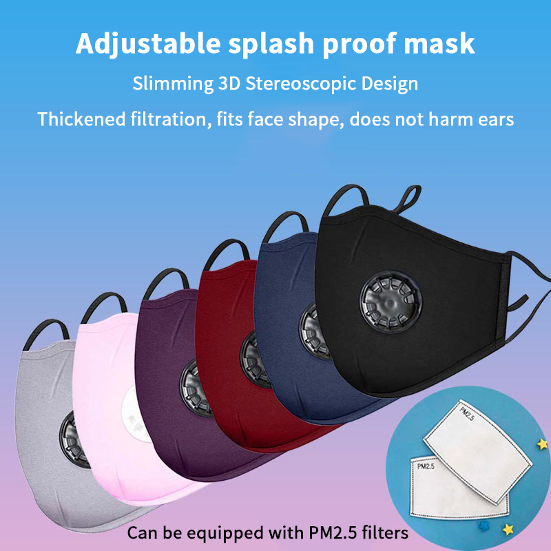 Anti-pollution PM2.5 Dust Mask - Cloth Face Mask Washable reseña y precio